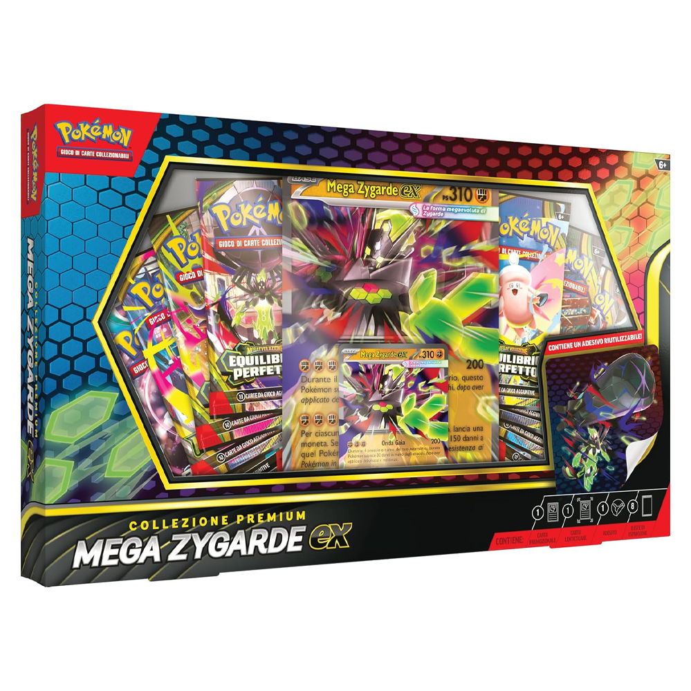 Colección Prémium Mega-Zygarde ex - Pokémon TCG