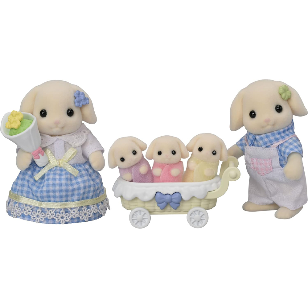 Familia Conejo Flora Sylvanian Families FS-50