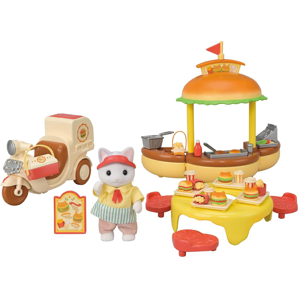 Carro de Hamburguesas Set Sylvanian Families MI-91